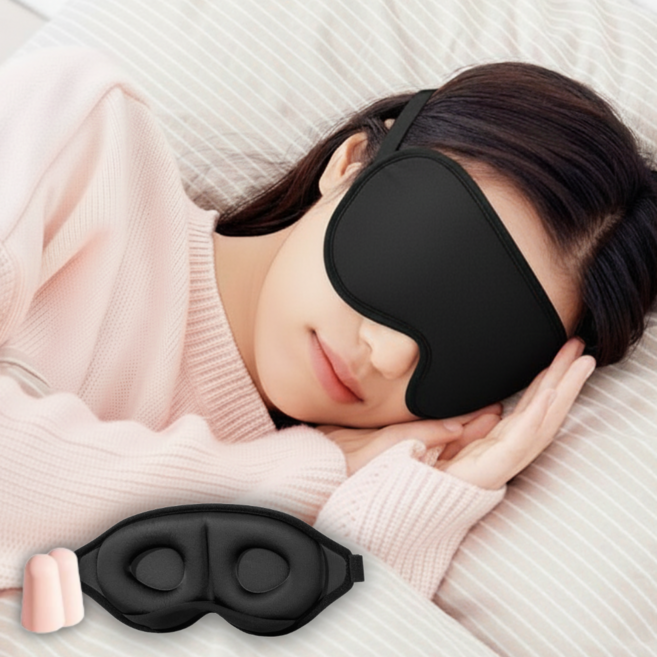 한켠에온 개운한 숙면 완전 차광 무압박 수면안대