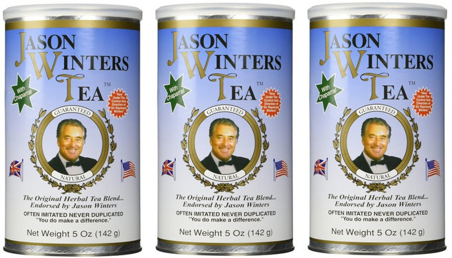 Jason Winters Tea 제이슨 윈터스 오리지널 블렌드 허브티 Chaparral 142g x 3개, 1개입