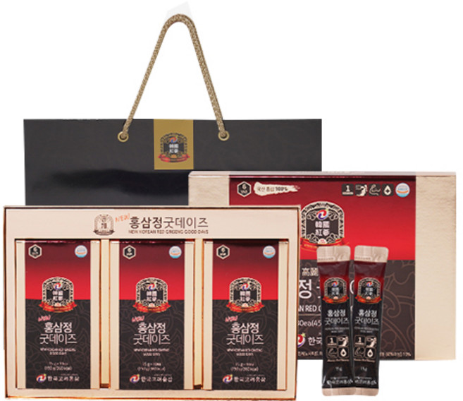 한국고려홍삼 뉴 홍삼정 굿데이즈 6년근 스틱형, 1개