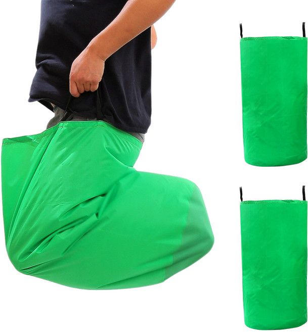 캥거루 달리기 게임 주머니 2개입 체육대회 단체게임, 초록 x 2, 1세트