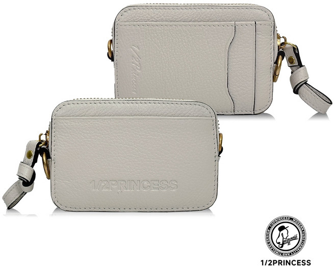 1/2PRINCESS 甩紋牛皮火柴盒子二用卡片包