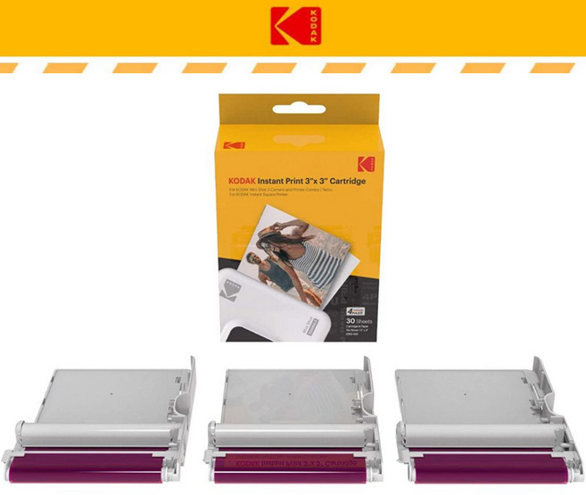 코닥 미니3 / 미니샷3 전용 카트리지 3 x 3 30p, 2개