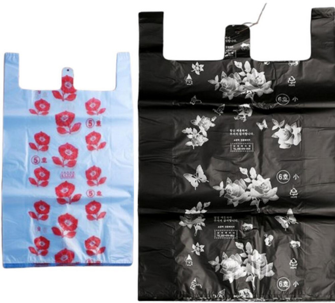 비닐봉투 이불 50p 5호 의류봉투 검정, 50개, 6호