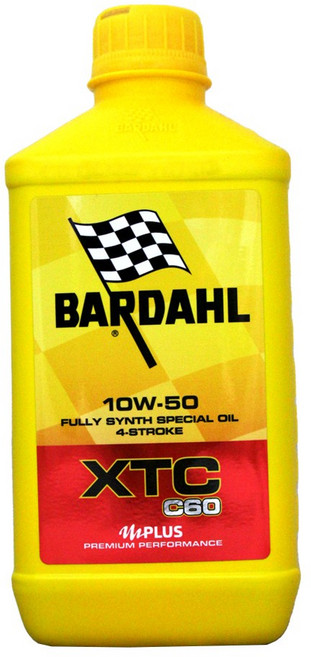 BARDAHL XTC C60 Moto 4T 機車用長效合成機油 四行程, 1個, 10W50
