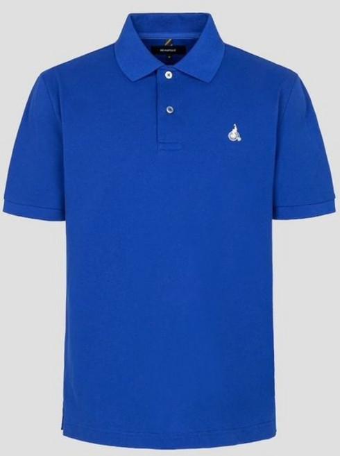 ❲백화점출고❳ 빈폴 반팔 카라 25SS 수피마 코튼 피케 티셔츠 - 로열 블루(BC5242E11N) 봄 여름