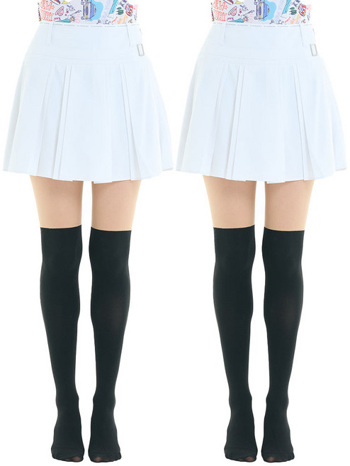 엠투디 골프 스타킹 레깅스 타이즈 투톤 2개입