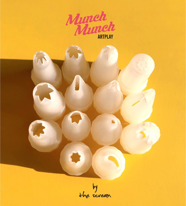 짤주머니 & 모양깍지 set / 모형케이크 모형케익 diy, 6종 세트, 1개