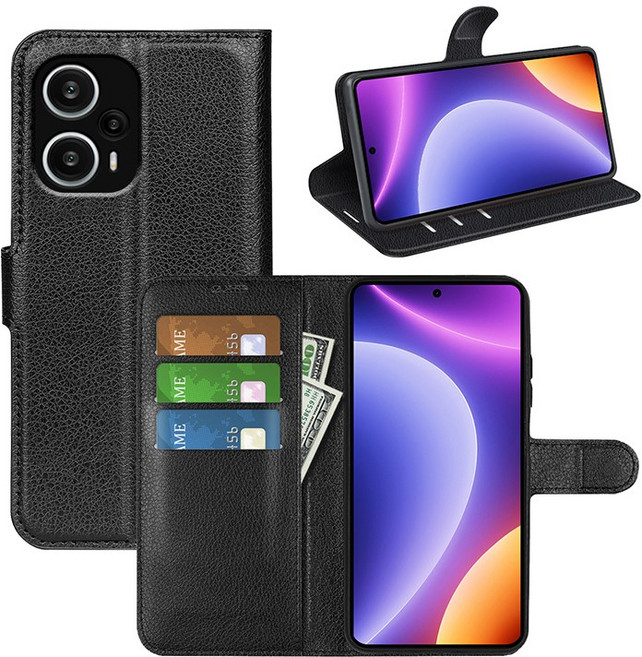 샤오미 홍미노트12 터보 전용 지갑 카드 지폐 수납 다이어리 케이스