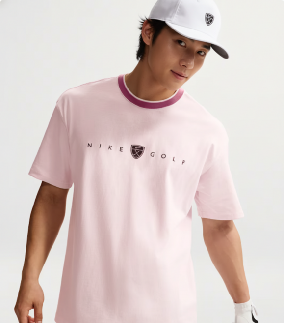 나이키 남성 반팔 루즈 핏 골프 티셔츠