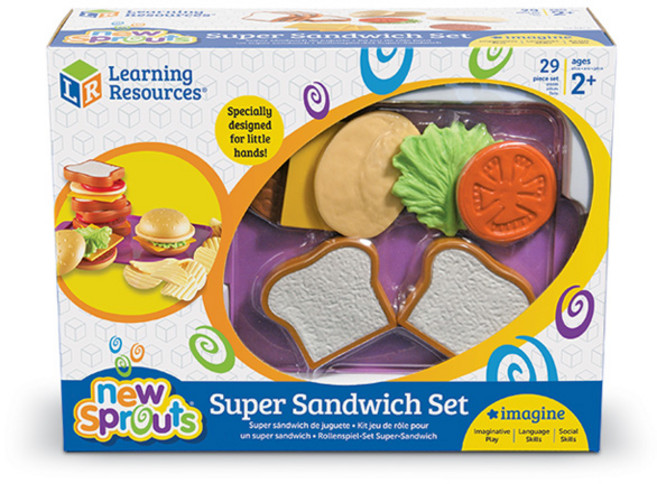 (러닝리소스) 뉴스프라우츠) 슈퍼 샌드위치/LER9261-D, 1개, 단품
