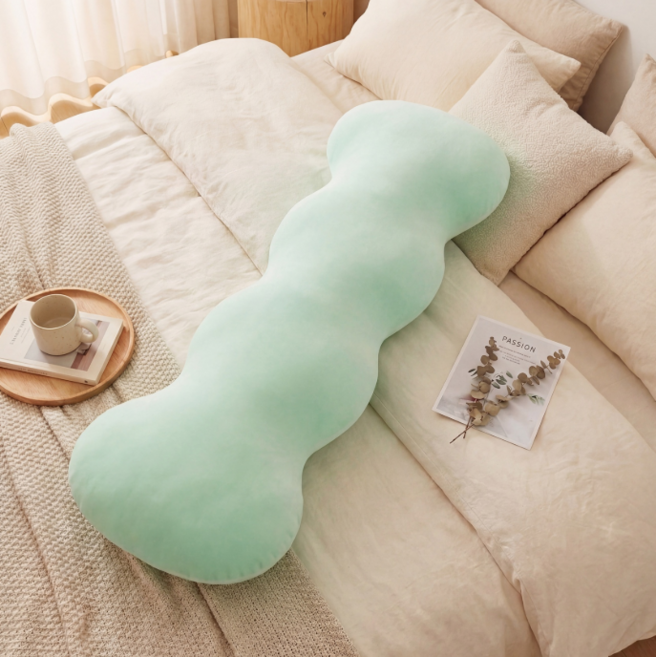 루블리샵 냉감 바디필로우 롱쿠션, MINT