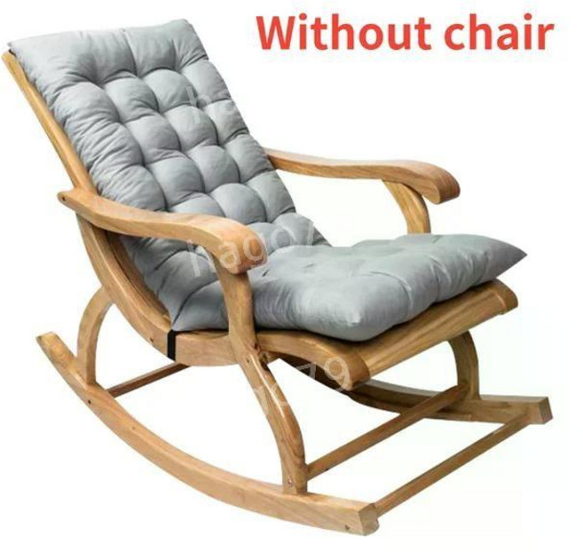 의자 커버 쿠션 흔들의자 쇼파120x50cm, 1개, Grey