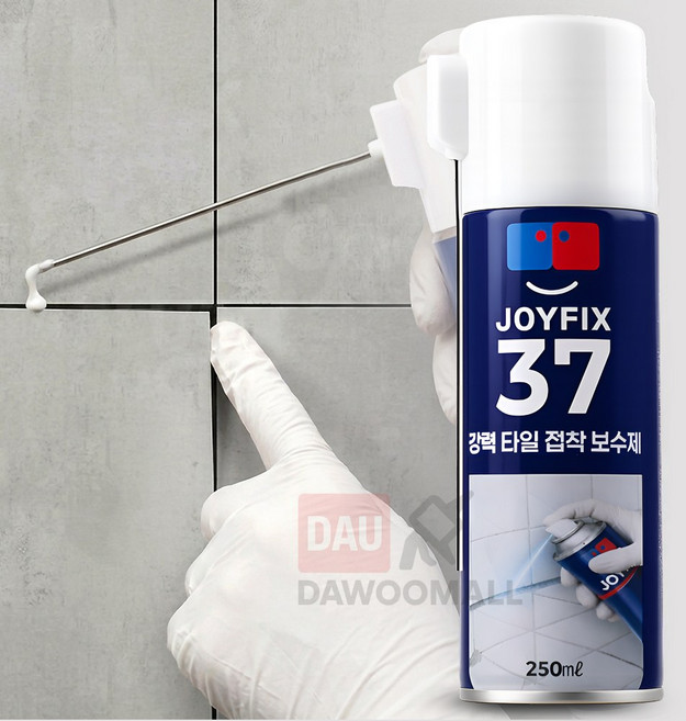 다우몰 강력 타일 접착제 깨진타일 보수제 타일본드 조이픽스37, 1개, 250ml