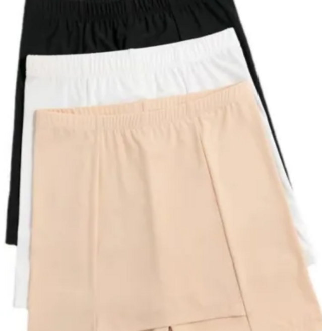 흰바지비침 흰바지속바지 허벅지쓸림밴드 안비치는속치마 흰치마속바지