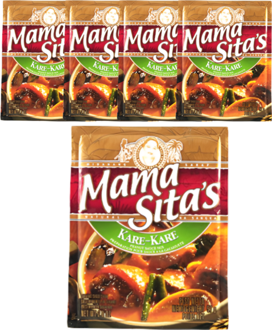 Mamasita's Kare-Kare Mix 마마시타 카레카레 믹스 57g 5개