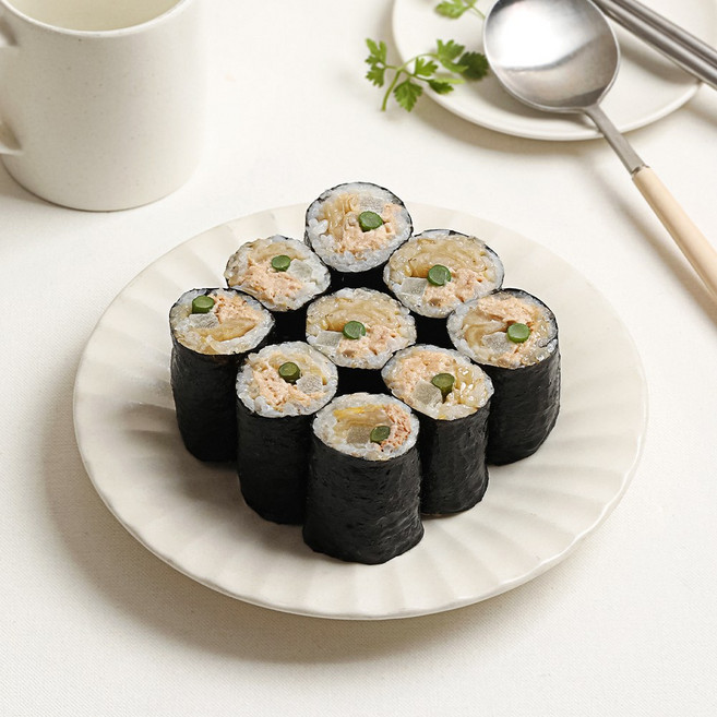 [다신샵] 곤약꼬마김밥 묵은지참치마요 / 탄수화물저감 현미밥, 5개, 120g