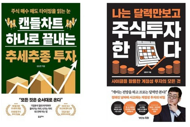 (성승현/강환국) 캔들차트 하나로 끝내는 추세추종 투자 + 나는 달력만 보고 주식투자한다 (전2권)