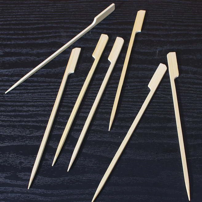 대나무꼬치 탕후루꼬지 손잡이꼬지 18cm1 000개 과일 산적 나무 꼬치, KR 손잡이꼬지 18cm/100x10봉지, 1개