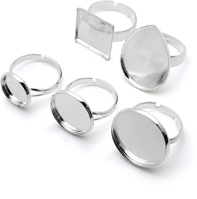 아루무 반지형 글루판 팔레이트 글루링 펌 연장재료 속눈썹도구 네일아트 (252), D, 1개