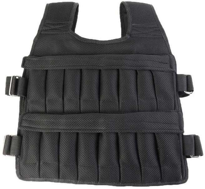 운동 무게 재킷 조정 가중 조끼 달리기 훈련 조깅 걷기 장비