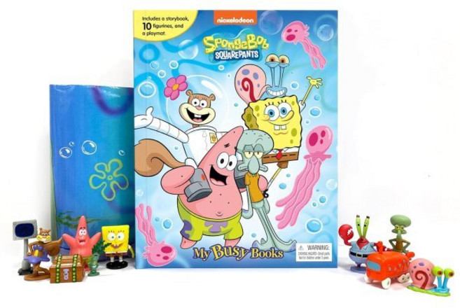 Nickelodeon Spongebob 25th Anniversary My Busy Books