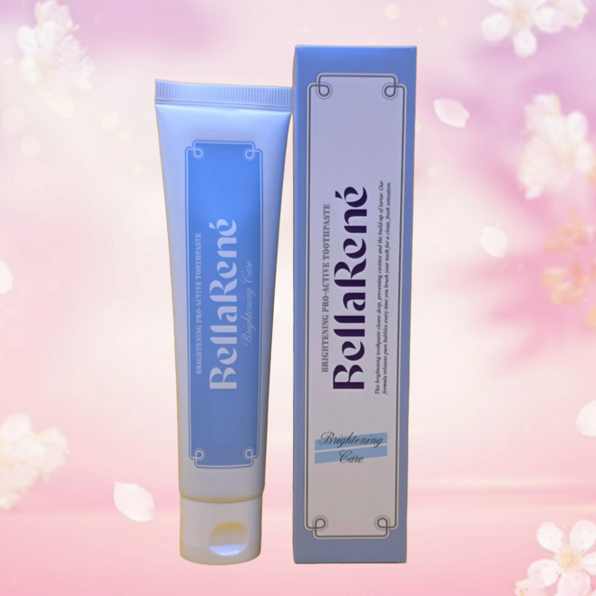 벨라르니BellaRene [A003] 브라이트닝 프로 액티브 치약, 2개, 150g