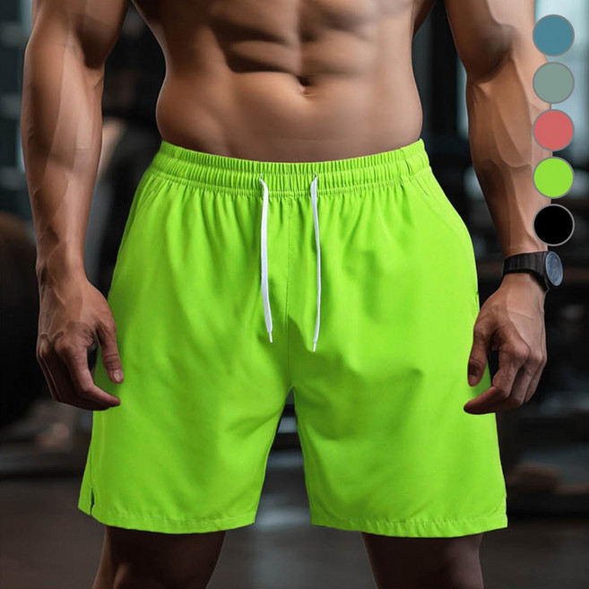 남녀공용 트랙팬츠 짐웨어 반바지 피트니스 3부 팬츠 남성 비치웨어 반바지 5컬러