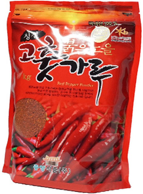 25년 햇초 괴산청결 고춧가루1kg/국내산100%//haccp가공, 1kg, 1개, 김치양념용1kg(보통맛)