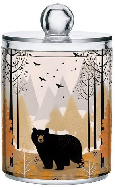 MNSRUU 2팩 Qtip 홀더 정리함 디스펜서 꽃 나비 핑크 욕실 보관 용기 면봉 면봉/패드/치실용 127746, MNSRUU 2팩 Qtip 홀더 정리함 디스펜서 꽃 나