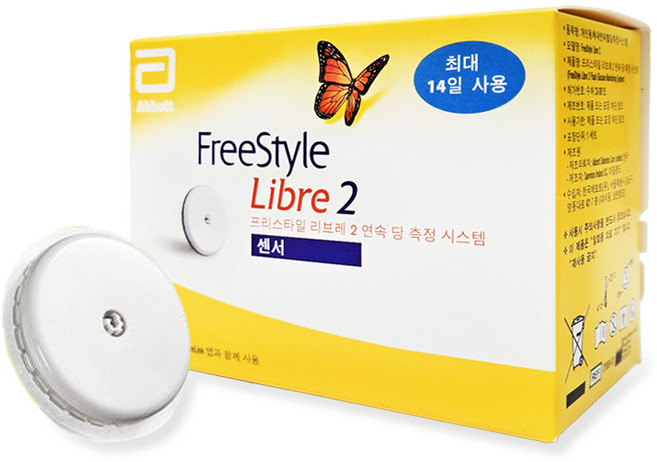 프리스타일 리브레 2 연속혈당측정기 무채혈 혈당관리용품, 1개, 리브레2
