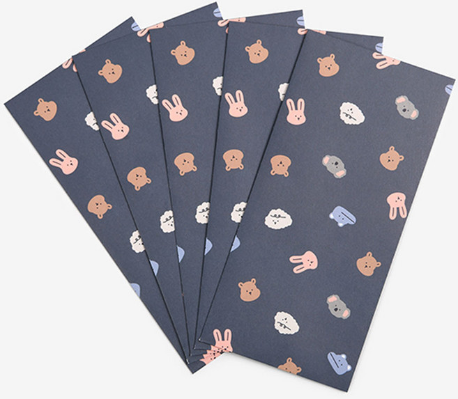 데일리라이크 현금봉투 (마이 버디) - 03 My buddy 5매 1세트 용돈 감사 생신 돈봉투