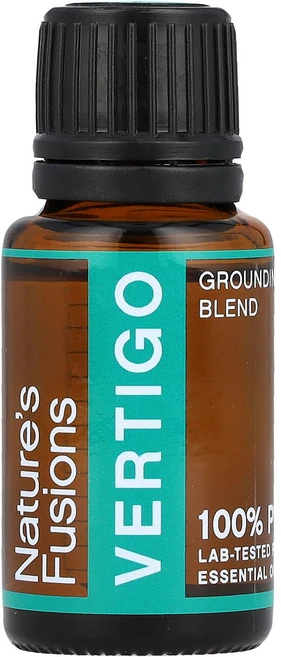 Nature's Fusions 100% Pure Essential Oil Vertigo 15 ml Fusions (네이처스 퓨전), Nature's Fusions, 100% Pure Es - 쿠팡