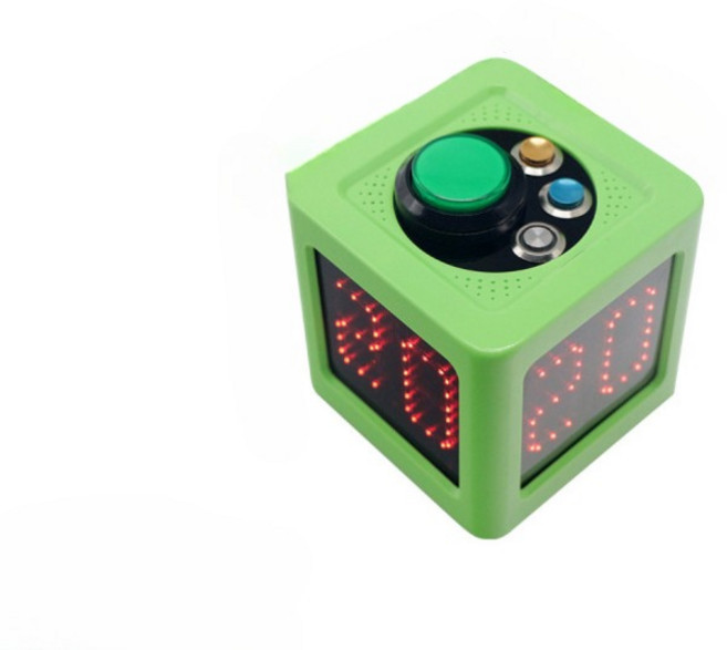 디지털 LED 타이머 전자식 홀덤 체스 바둑 마작 카운트다운 알림기, 1개, 충전식 맥주 타이머