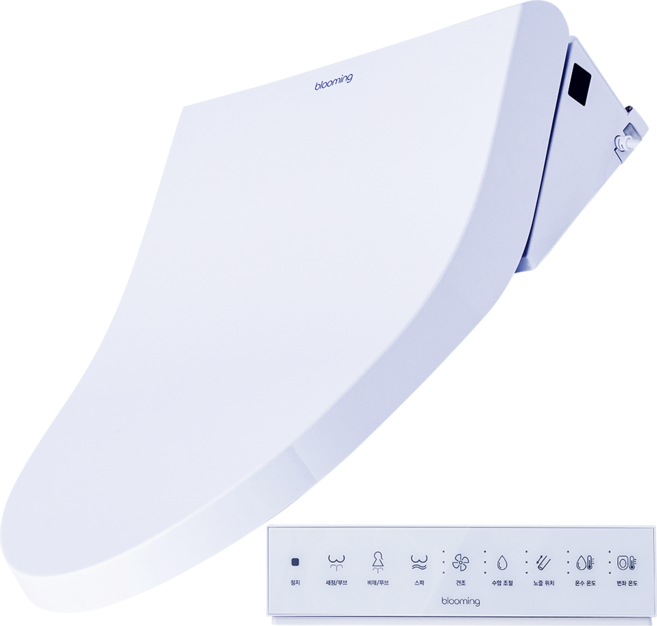 블루밍 3중 살균 직수 방수 비데 필터 관리가 필요없는 올인원 케어 IPX-RX733SPA, 설치 가이드 제공