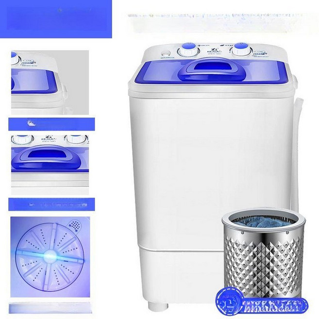 올데이프로덕트 소형세탁기5KG 원룸 소형 통돌이, 5KG 블루 다운 코트용, 기본 모델명/품번