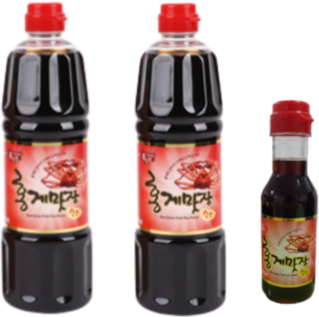 홍일식품 홍게간장 홍게맛장소스 [200ml 증정], 900ml, 2개