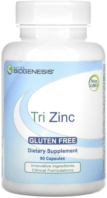 Nutra BioGenesis 트라이 아연 캡슐 90정, NutraBioGenesis트라이아연캡슐90정, 1개 - 쿠팡