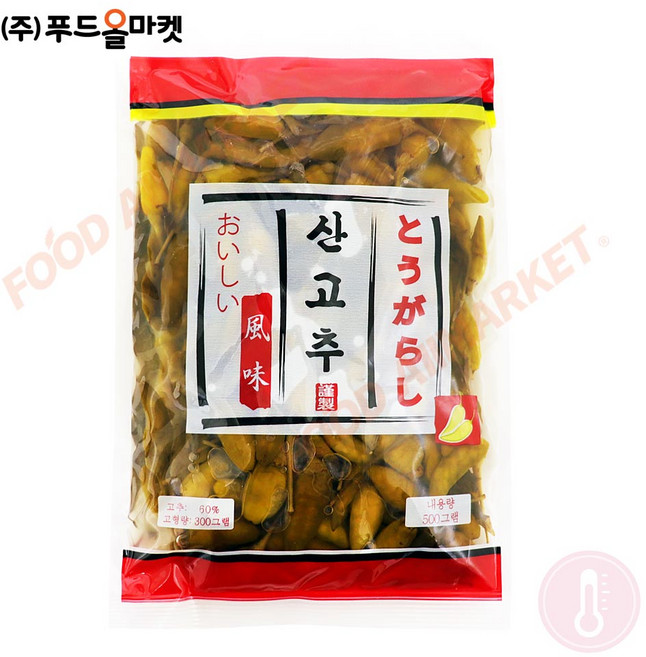 푸드올마켓_ 하나 산고추 500g, 1개