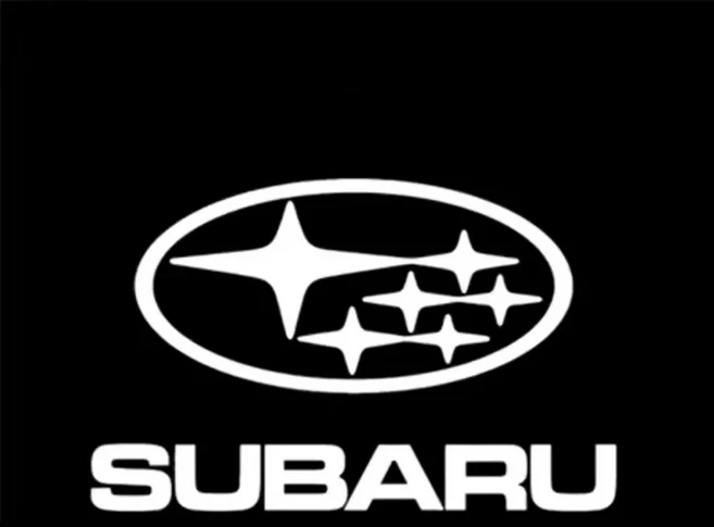 호환 스바루 STI 포레스터 임프레자 레거시 아웃백 XV BRZ WRX 트리베카용 2개 LED 차량 웰컴 도어 라이트, 01 2pcs, 04 2013-2020-BRZ, 04 B