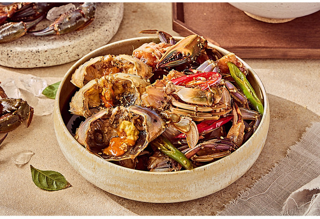 여수간장돌게장(중)3.5kg (중사이즈게로 12~16마리 내외)[여수맛집 명동게장], 3.5kg, 1개