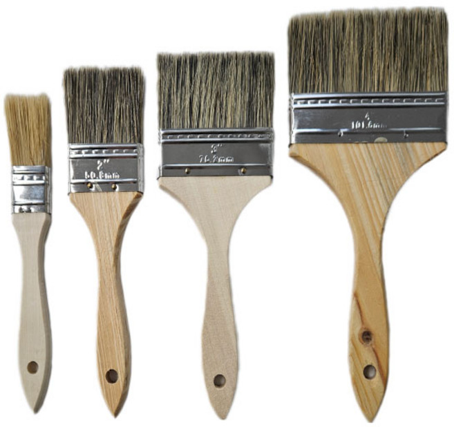 HS 페인트 붓 4종세트, 1세트