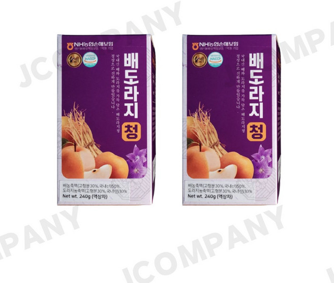 배도라지청 환절기 목감기 마른기침 콧물완화, 240g