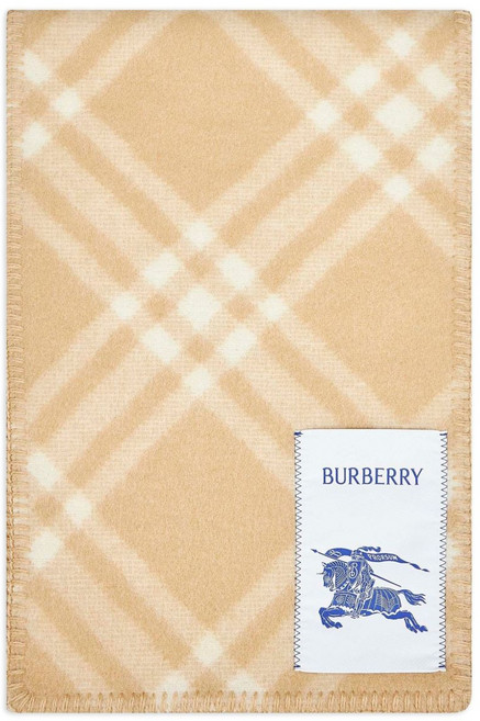 버버리 체크 자수 스카프