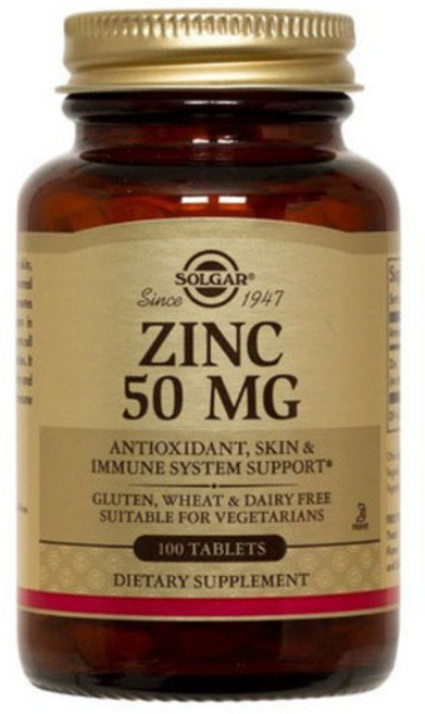 솔가 아연 50mg 타블렛, 100정, 1개