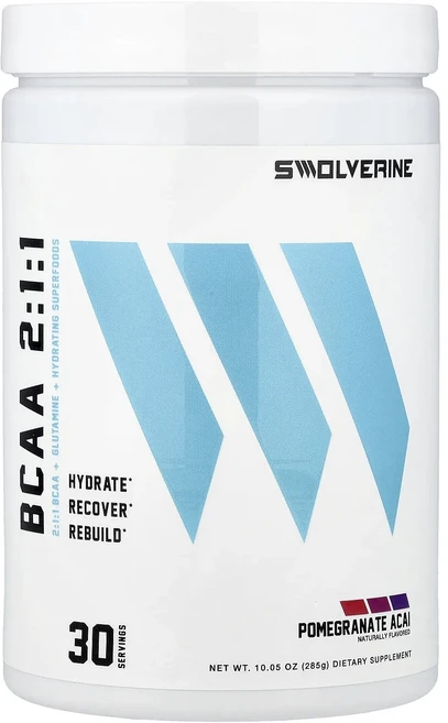 새해 첫좋은선물 Swolverine BCAA 2:1:1 석류 아사이 285g(10.05oz) 제대로 할인합니다, SwolverineBCAA211석류아사이285g1005, 285g - 쿠팡