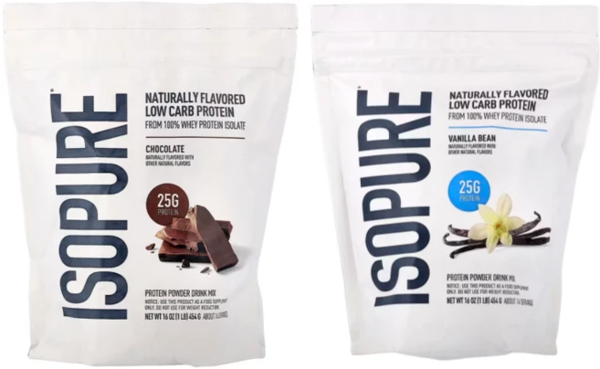 이소퓨어 저탄수화물 단백질 파우더 드링크 믹스 454g(1lb), 2개, 454g - 쿠팡