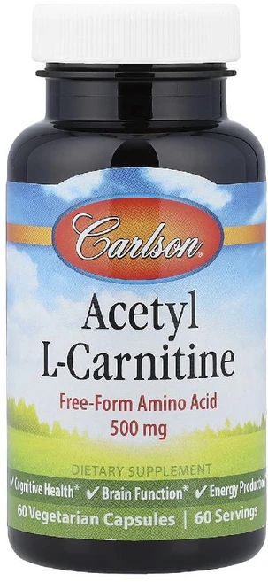 칼슨 아세틸 엘 카르니틴 L Carnitine 500mg 60캡슐 1개, 60정 - 쿠팡