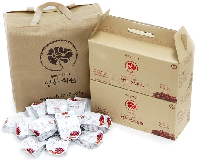 영화식품 산수유즙 진액 100ml x 30개입 x 2박스 구례산수유, 30팩 X 2박스