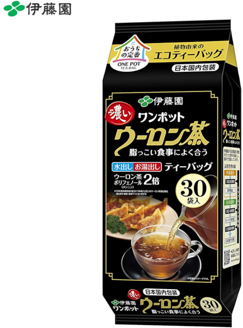 이토엔 진한 우롱차 에코티백, 5g, 30개입, 3개