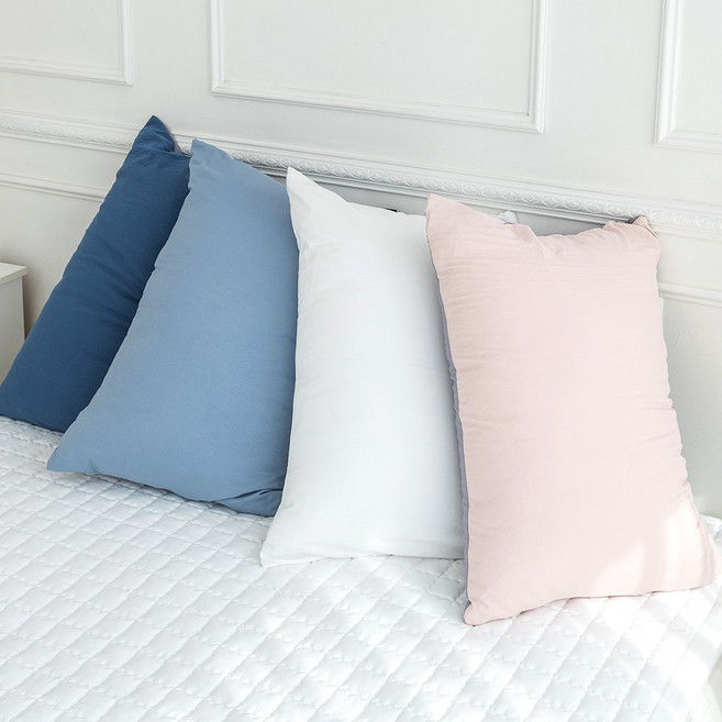 1+1 리빙홈 꿀잠 소프트 마이크로 베개커버 50x70